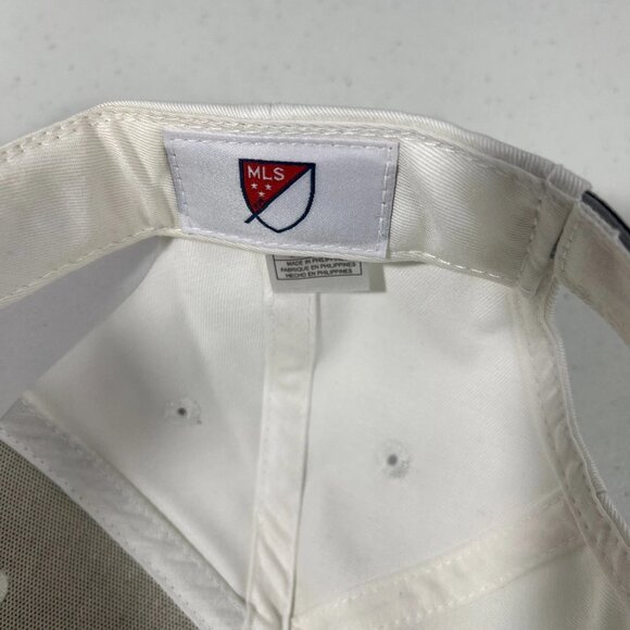 Fanatics Mens One Size White Atlanta United FC MLS Iconic Adjustable Hat NWT - Picture 6 of 7